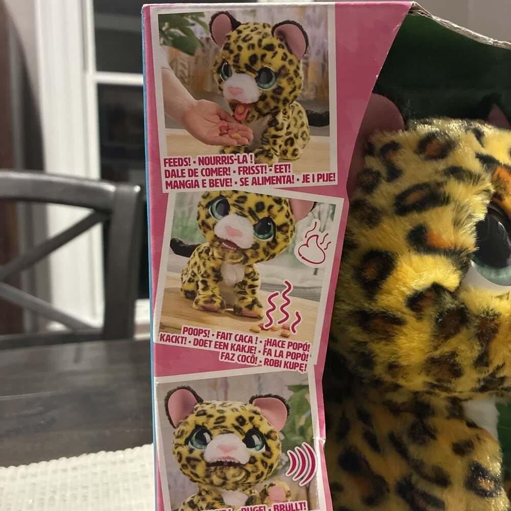 NIB FurReal Lil' Wilds Lolly the Leopard Interactive Electronic Pet FREE SHIP - Picture 2 of 7